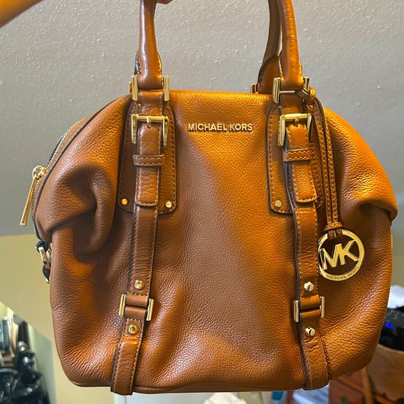 Michael Kors Tan Leather Purse - Picture 2 of 7